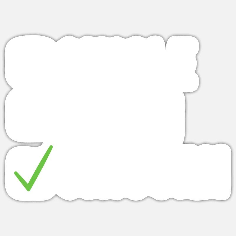 Sticker taille S (10 x 10 cm) - 