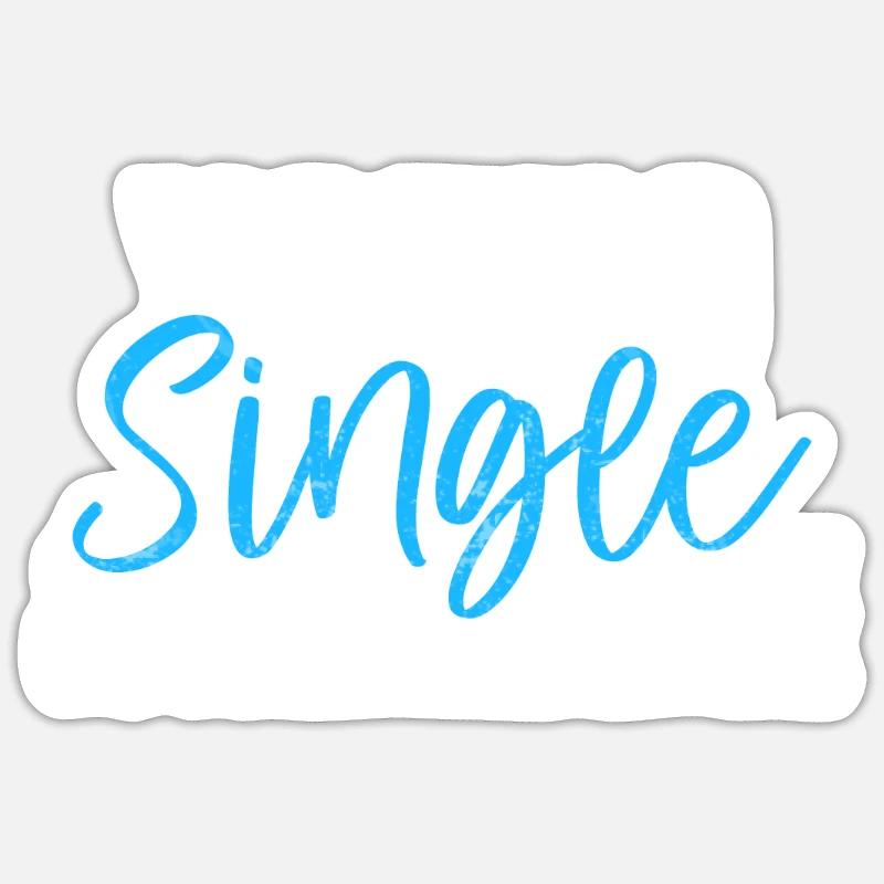 Cadeau unique - Sticker taille S (10 x 10 cm) - blanc mat