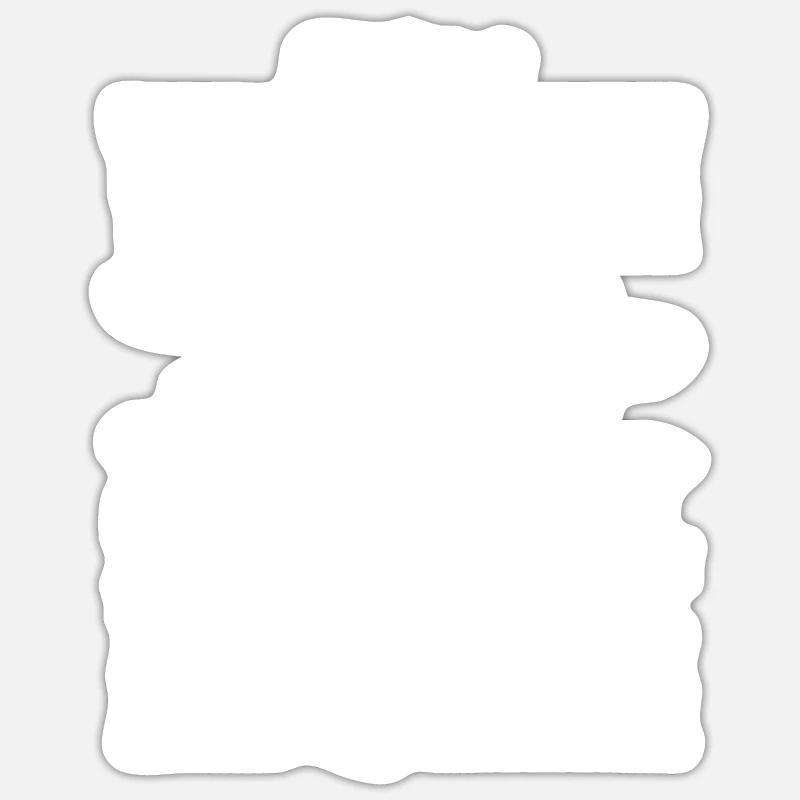 Pilotin Frau Beruf Pilot - Sticker Größe S (10 x 10 cm) - Mattweiß