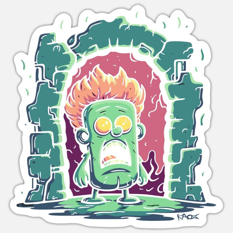 Sticker taille S (10 x 10 cm) - 