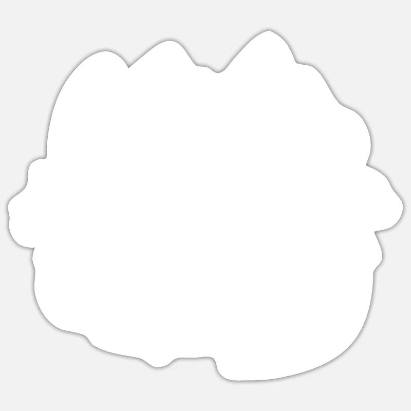 Camping Crew - Sticker size S (10 x 10 cm) - white matte