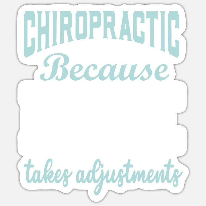 Chiropractor Chiropractic Sticker size S (10 x 10 cm)