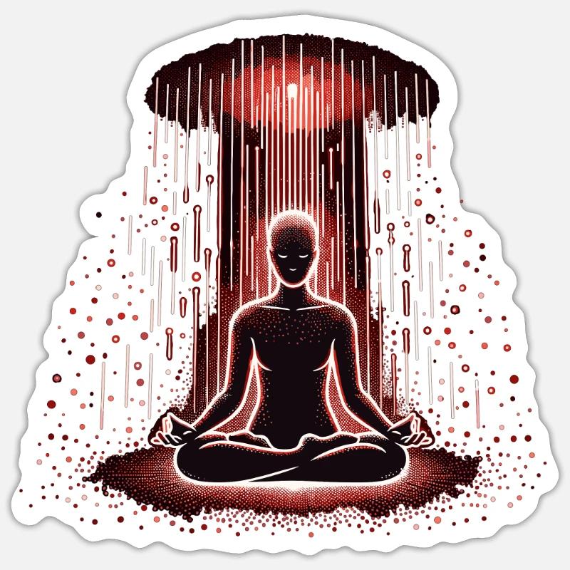 Red Light Therapy Low-level Laser Therapy for Sticker size S (10 x 10 cm)