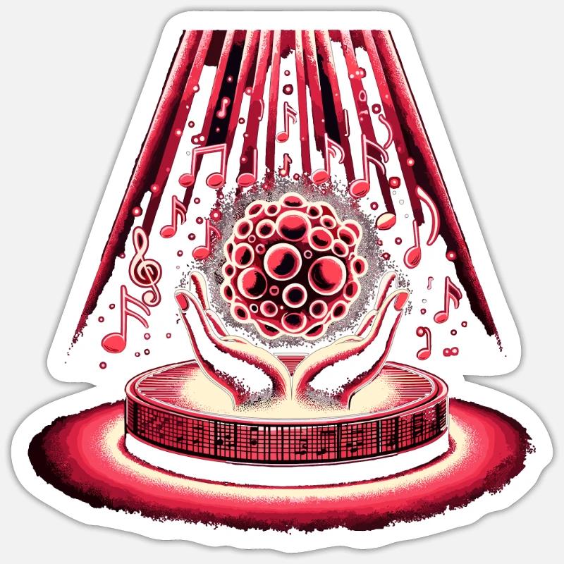 Red Light Therapy Low-level Laser Therapy for Sticker size S (10 x 10 cm)