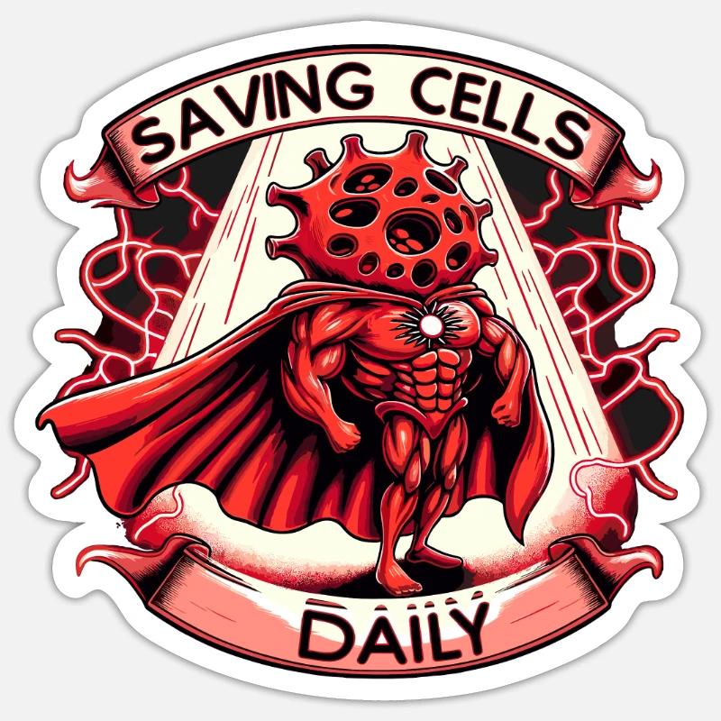 Red Light Therapy Low-level laser therapy for the Sticker size S (10 x 10 cm)