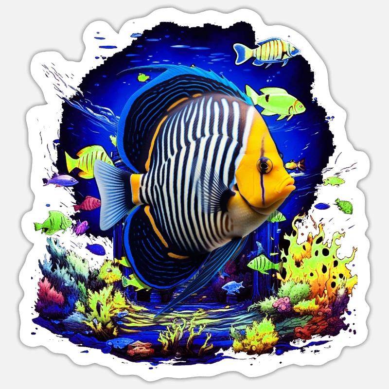 Sticker taille S (10 x 10 cm) - 