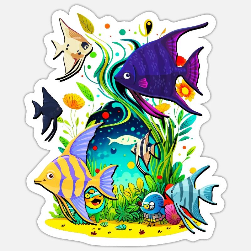 Sticker Größe S (10 x 10 cm) - 