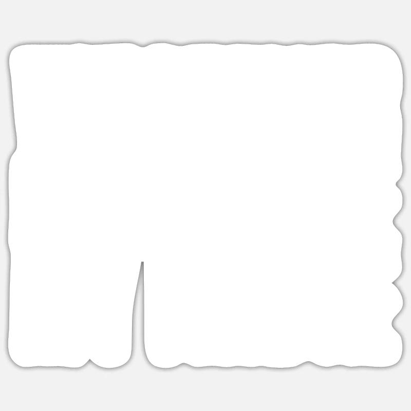 Single Gift - Sticker Größe S (10 x 10 cm) - Mattweiß