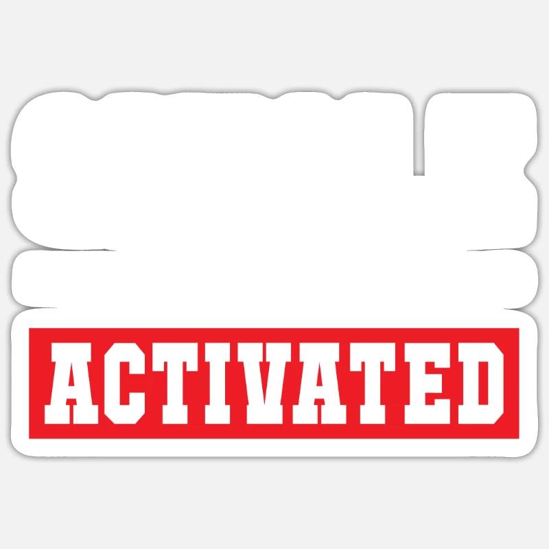 Single Gift - Sticker Größe S (10 x 10 cm) - Mattweiß