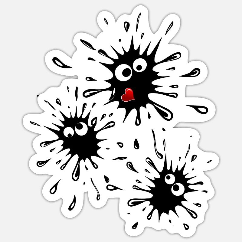 Sticker Größe S (10 x 10 cm) - 