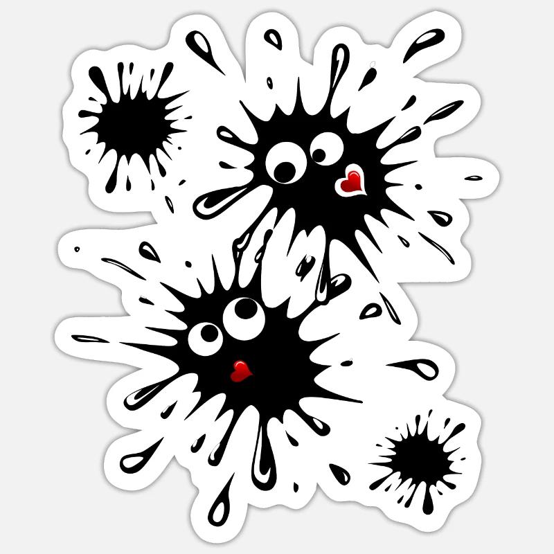 Sticker taille S (10 x 10 cm) - 