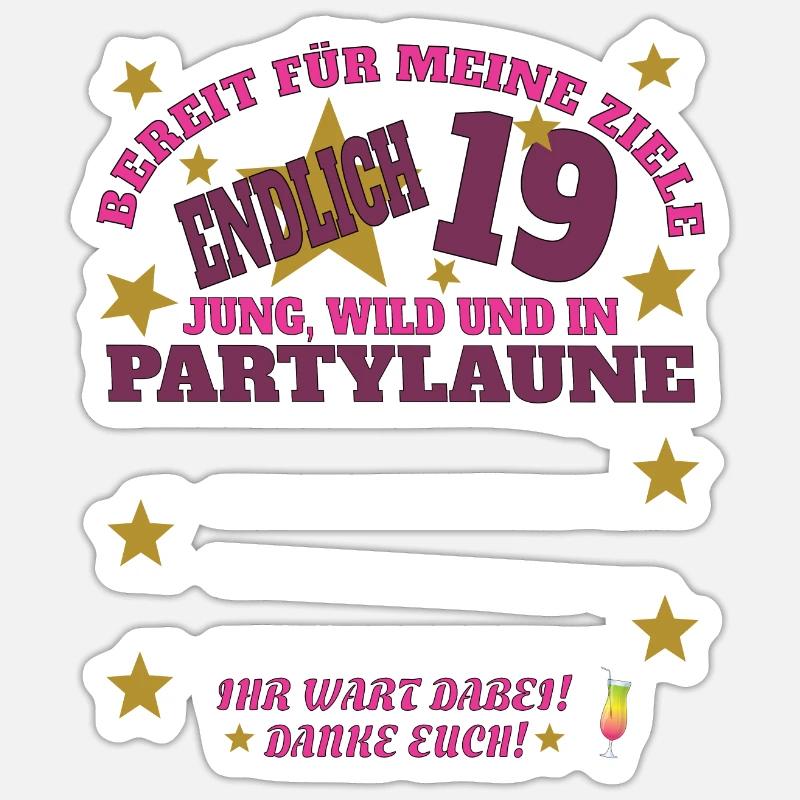 Sticker size S (10 x 10 cm) - 