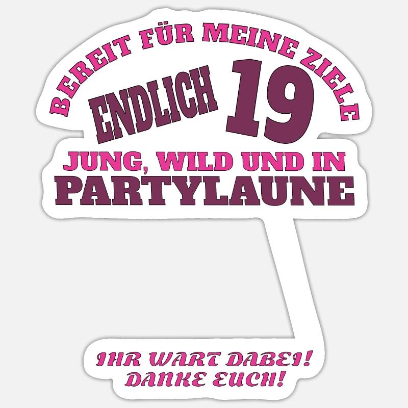 Sticker size S (10 x 10 cm) - 