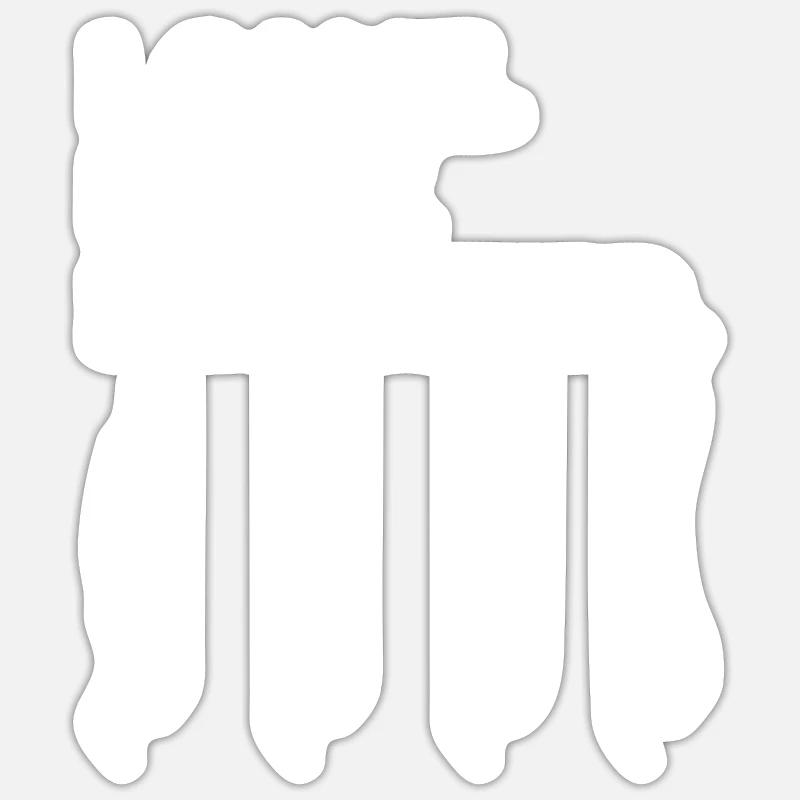 Chiropractor - Sticker size S (10 x 10 cm) - white matte
