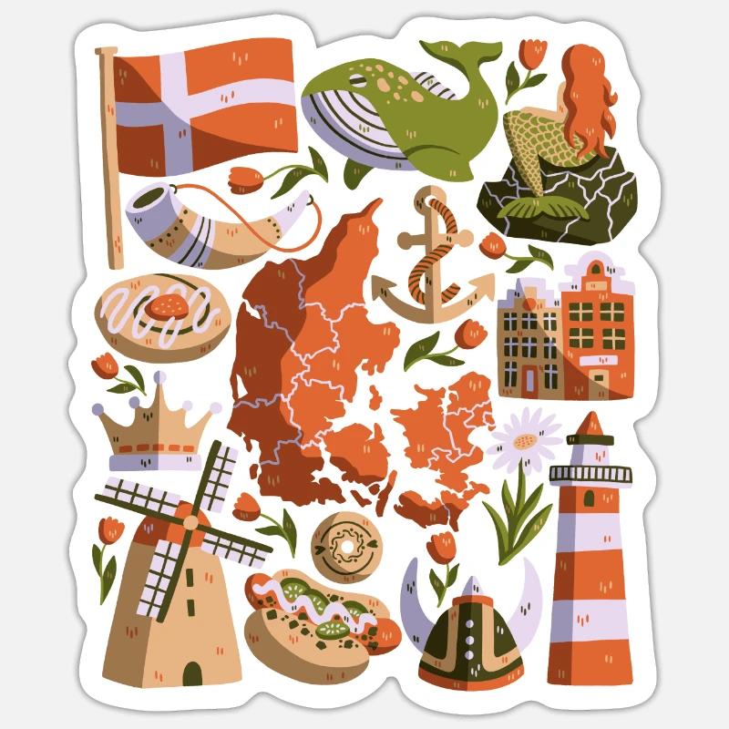 Sticker Größe S (10 x 10 cm) - 