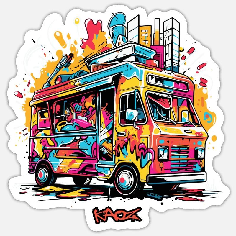 Sticker taille S (10 x 10 cm) - 