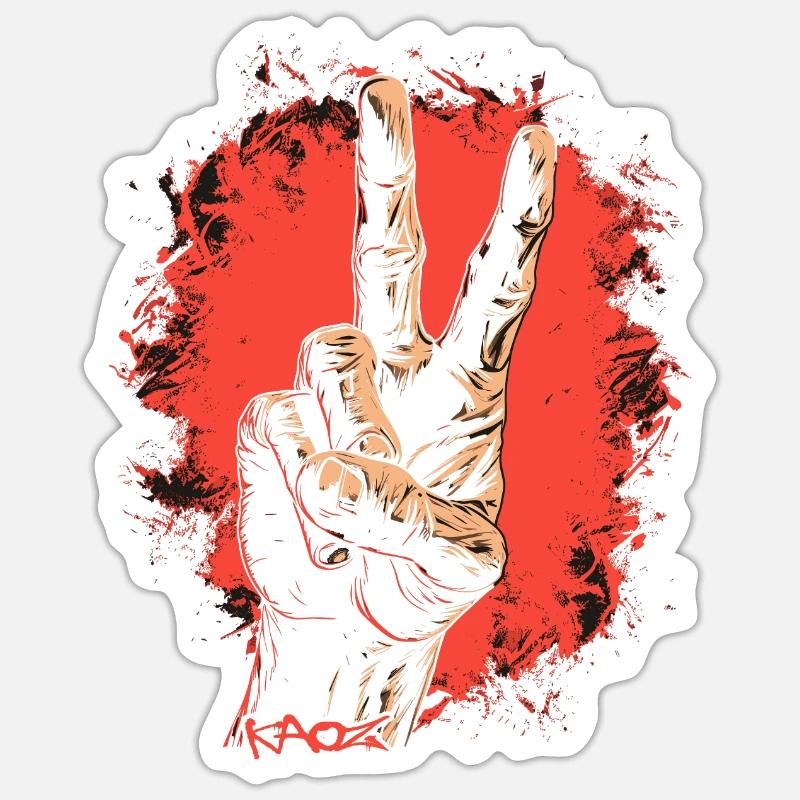 Sticker Größe S (10 x 10 cm) - 