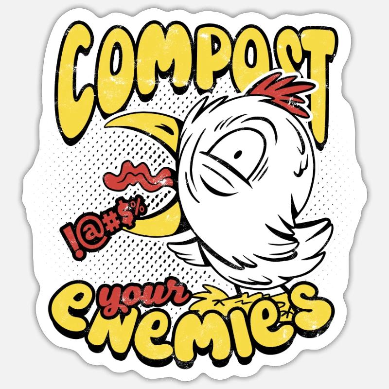 Sticker taille S (10 x 10 cm) - 