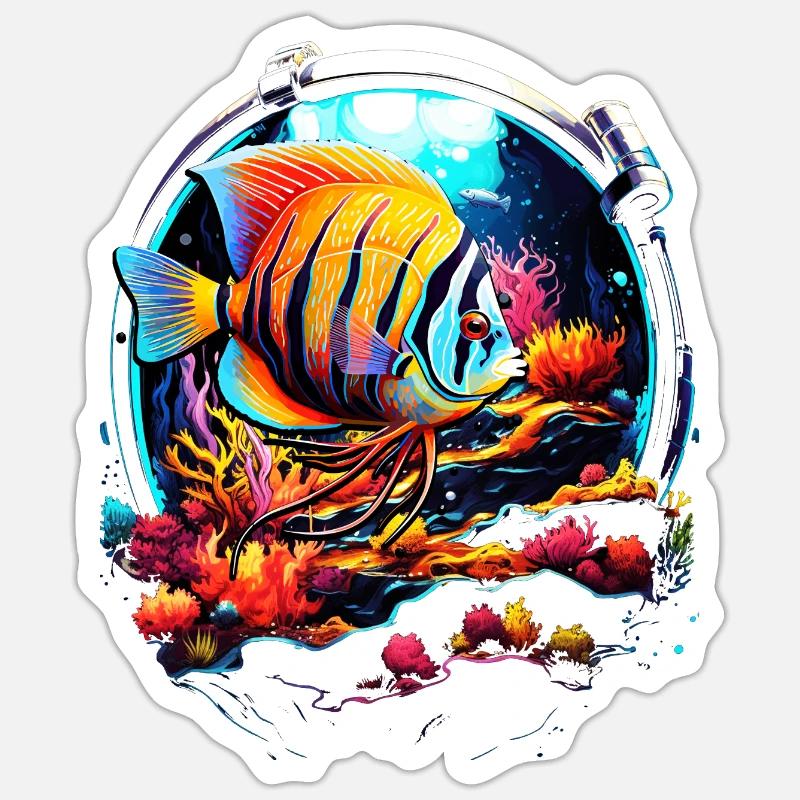 Sticker Größe S (10 x 10 cm) - 