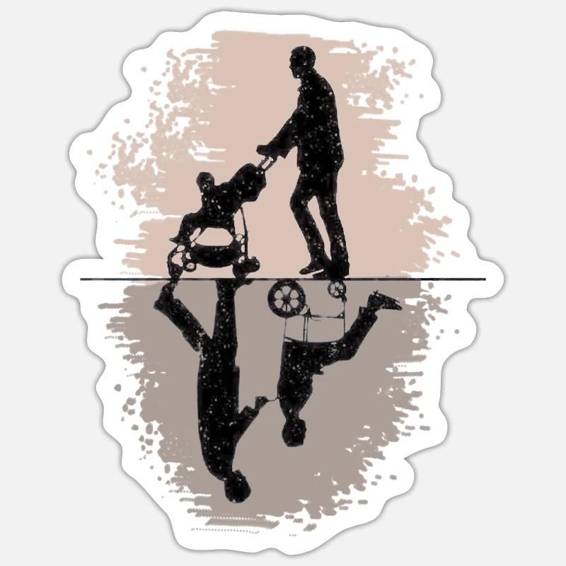 LEBEN Sticker Größe S (10 x 10 cm)