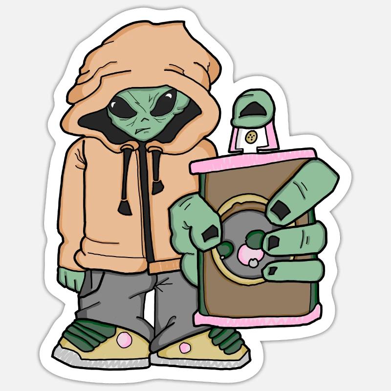 Sticker taille S (10 x 10 cm) - 