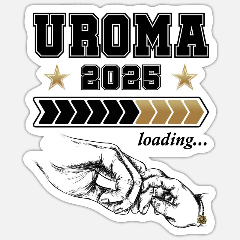 Uroma Loading 2025 Sticker Größe S (10 x 10 cm)