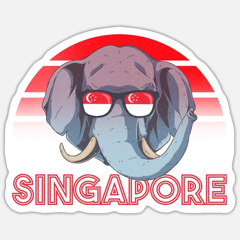 Sticker Größe S (10 x 10 cm) - 