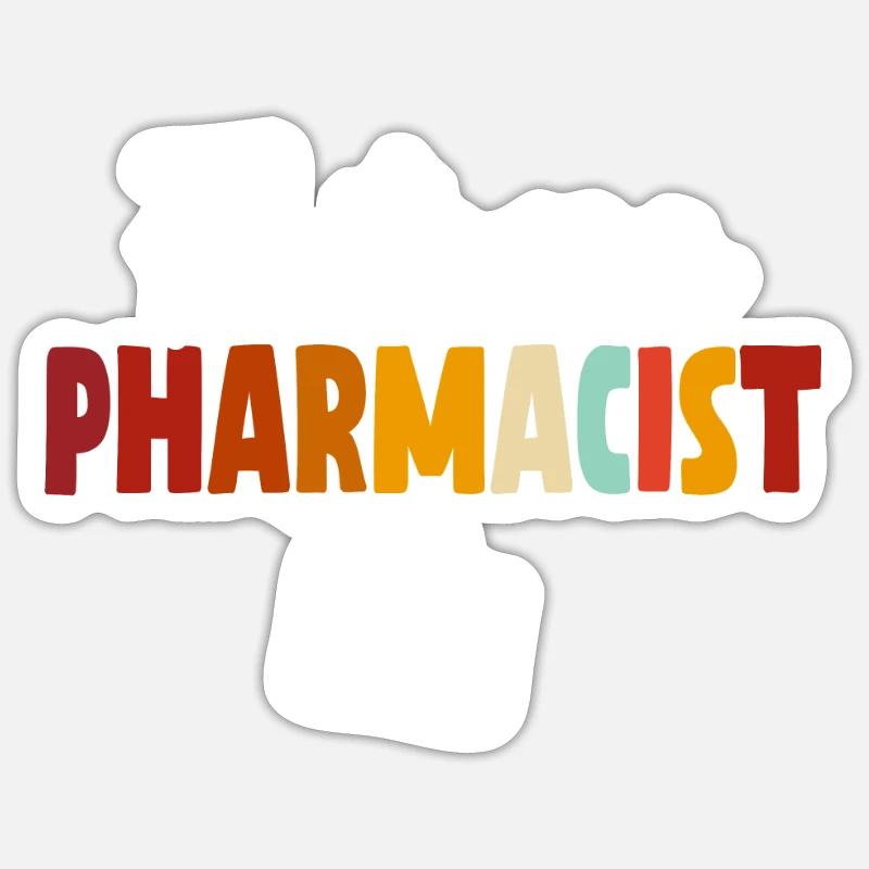 Future pharmacist - Sticker size S (10 x 10 cm) - white matte