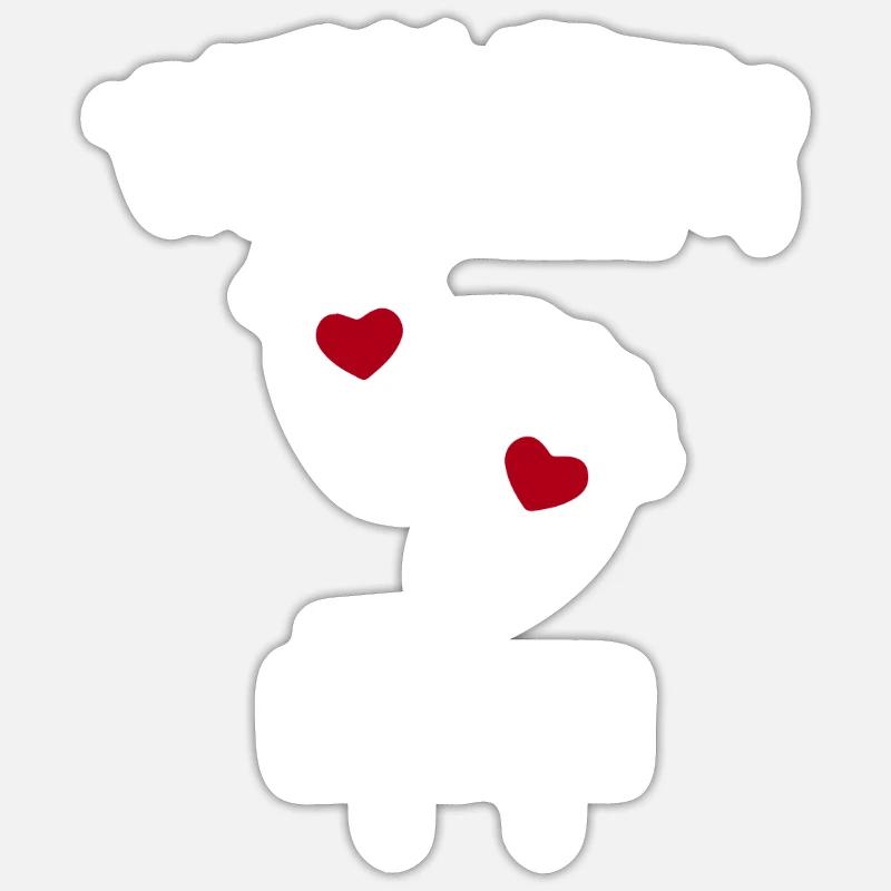 Sticker Größe S (10 x 10 cm) - 