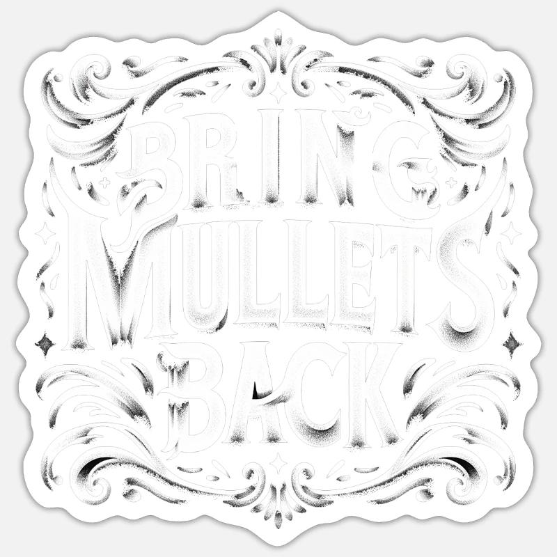 Ramenez des mulets 6 Sticker taille S (10 x 10 cm)