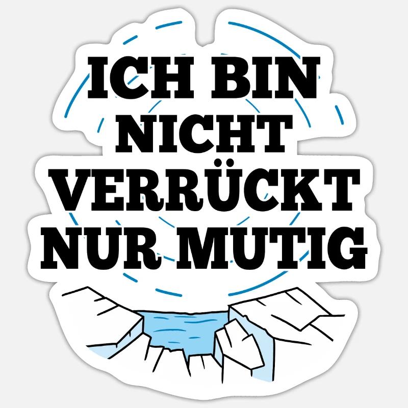 Eisbaden Spruch Eisschwimmer Sonnenbaden Eisbader Sticker Größe S (10 x 10 cm)