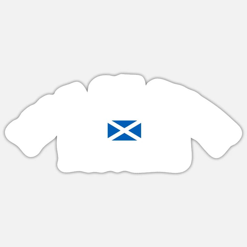 Île de Skye Drapeau de l’Écosse Sticker taille S (10 x 10 cm)