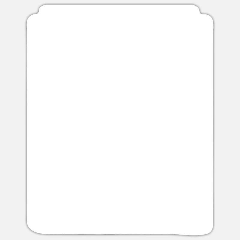 Pompier - Sticker taille S (10 x 10 cm) - blanc mat