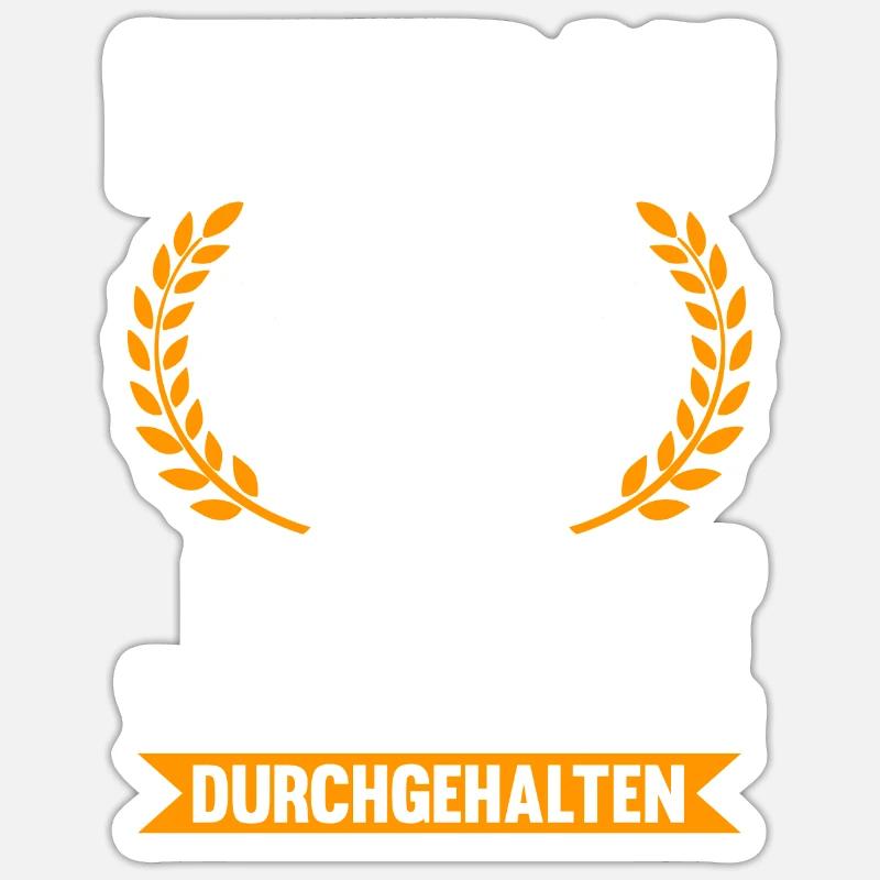 25 Jahre Ehe Ehefrau Silberhochzeit Geschenk Sticker Größe S (10 x 10 cm)