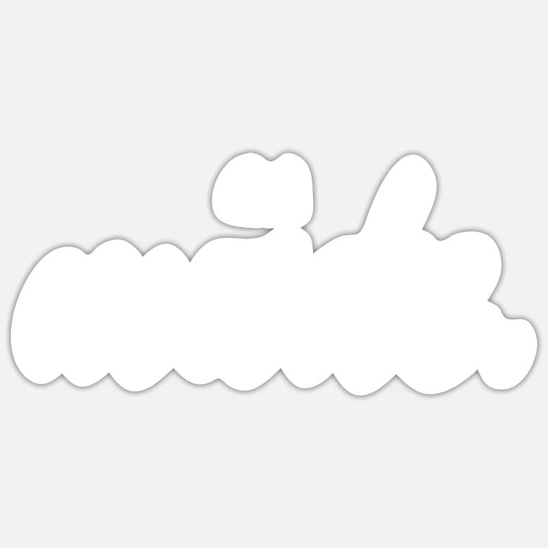 Spruch Geschenkidee Sarkastisch Sticker Größe S (10 x 10 cm)