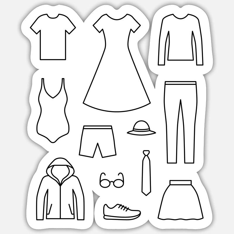 Sticker taille S (10 x 10 cm) - 
