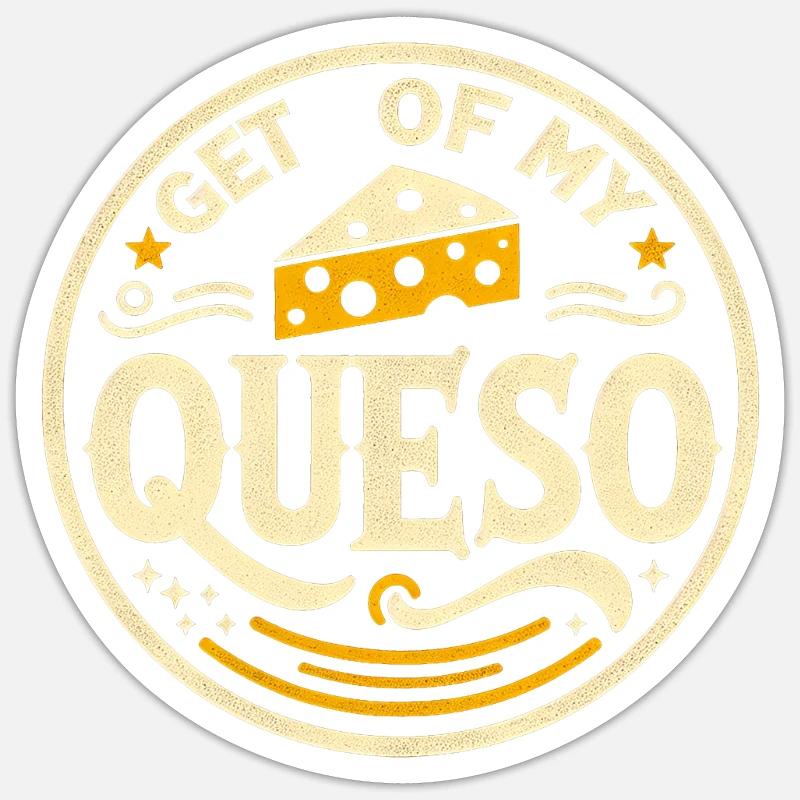 Descends de mon Queso 6 Sticker taille S (10 x 10 cm)