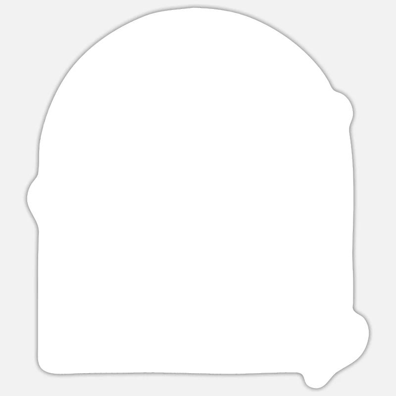 Maman Maman - Sticker taille S (10 x 10 cm) - blanc mat