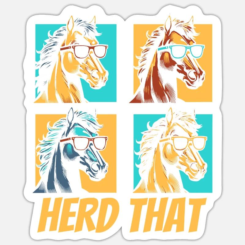 Sticker Größe S (10 x 10 cm) - 