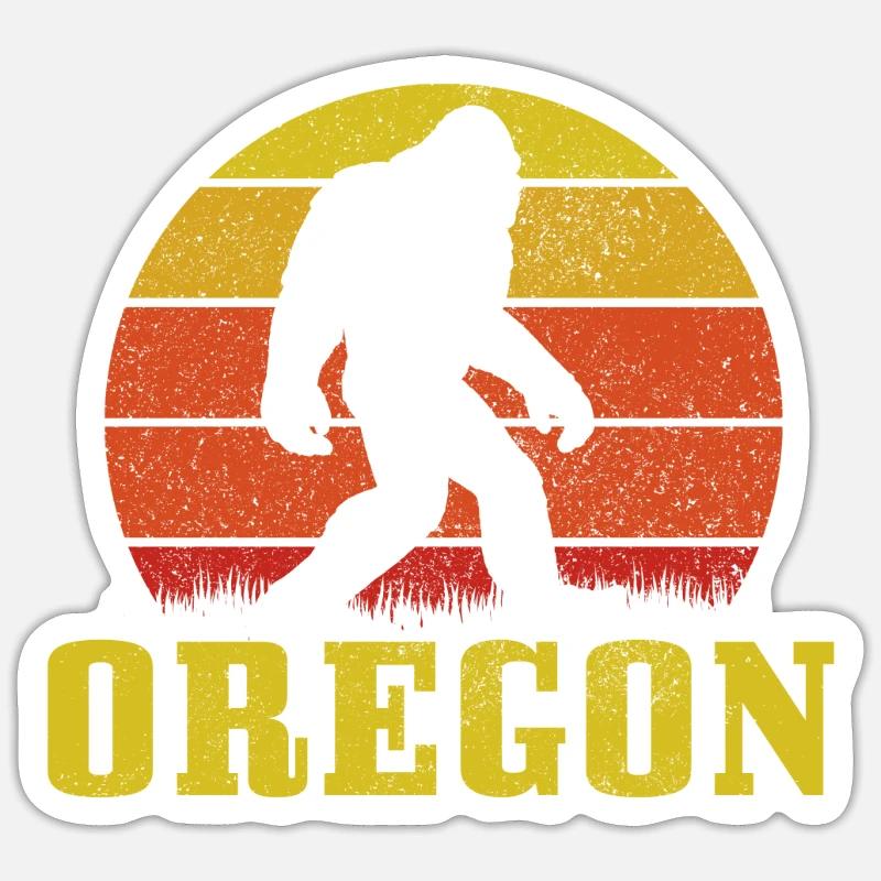 Oregon Sticker taille S (10 x 10 cm)