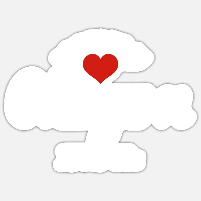 Sticker Größe S (10 x 10 cm) - 