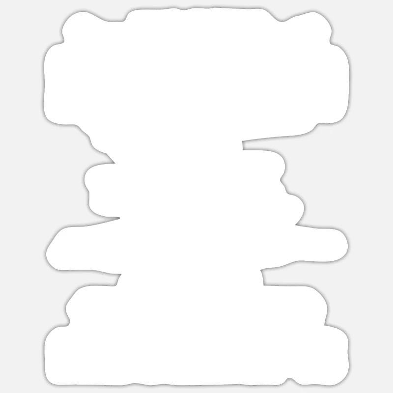 Machine Learning Algorithmen KI Datenanalyst Sticker Größe S (10 x 10 cm)