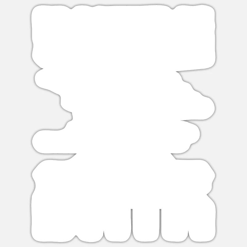 Machine Learning Algorithmen KI Datenanalyst Sticker Größe S (10 x 10 cm)