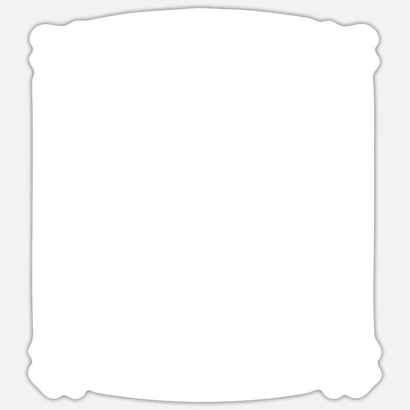Airplane Pilot - Sticker size S (10 x 10 cm) - white matte
