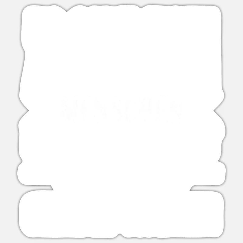 Physiotherapeut Beruf Physio Geschenk - Sticker Größe S (10 x 10 cm) - Mattweiß
