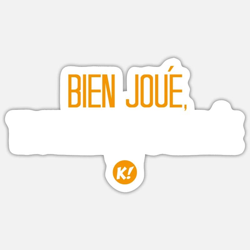 Sticker taille S (10 x 10 cm) - 