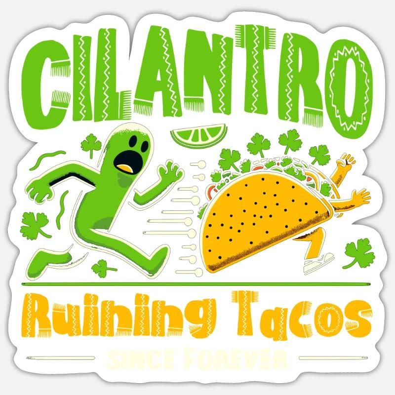 Cilantro Hater Hate Cilantro Soap Button Sticker size S (10 x 10 cm)