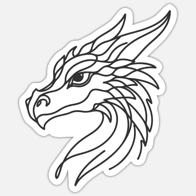 Sticker Größe S (10 x 10 cm) - 