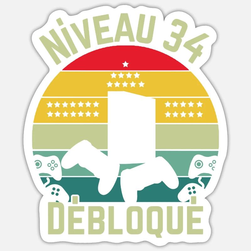 Sticker taille S (10 x 10 cm) -
