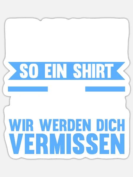 Job Abschied Jobwechsel Mitarbeiter Geschenk - Sticker Größe S (10 x 10 cm) - Mattweiß